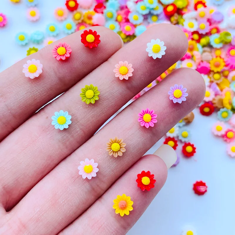 100Pcs New 6mm Cute Mixed Mini Flower Flat Back Resin Cabochons Scrapbooking DIY Jewelry Craft Decoration Accessorie J58
100Pcs New 6mm Cute Mixed Mini Flower Flat Back Resin Cabochons Scrapbooking DIY Jewelry Craft Decoration Accessorie J58