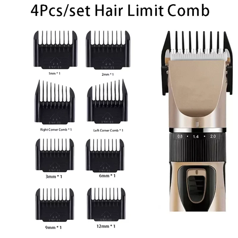 NEW IN 4Pcs/set Cutting Guide Comb Hairdressing Tool Set Professional Limit Comb Hair Trimmer Shaver
NEW IN 4Pcs/set Cutting Guide Comb Hairdressing Tool Set Professional Limit Comb Hair Trimmer Shaver