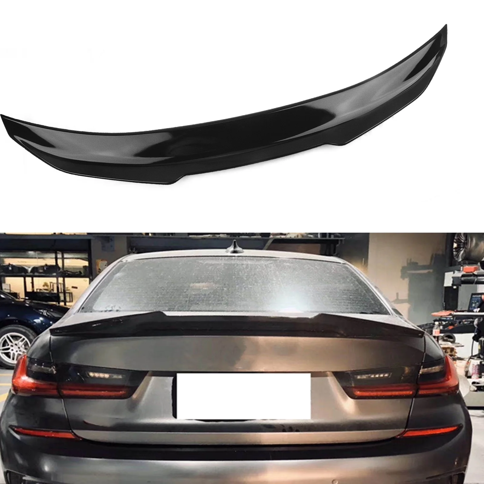PSM Rear Spoiler Wing For BMW G20 330i G80 M3 2019-2022 M340i Glossy Black Body Kit Car Trunk Lid Splitter Lip Decklid Flap Trim
PSM Rear Spoiler Wing For BMW G20 330i G80 M3 2019-2022 M340i Glossy Black Body Kit Car Trunk Lid Splitter Lip Decklid Flap Trim
