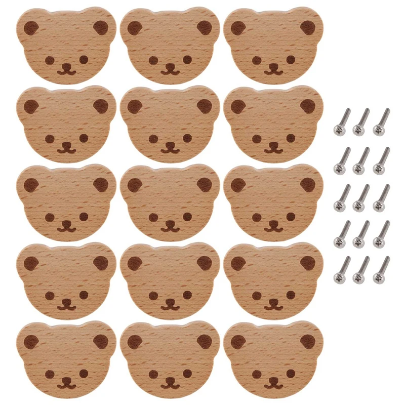Furniture Knobs Wooden Cupboard Knobs Bear Drawer Knobs For Kids, Dresser, Drawers,Kitchen
Furniture Knobs Wooden Cupboard Knobs Bear Drawer Knobs For Kids, Dresser, Drawers,Kitchen