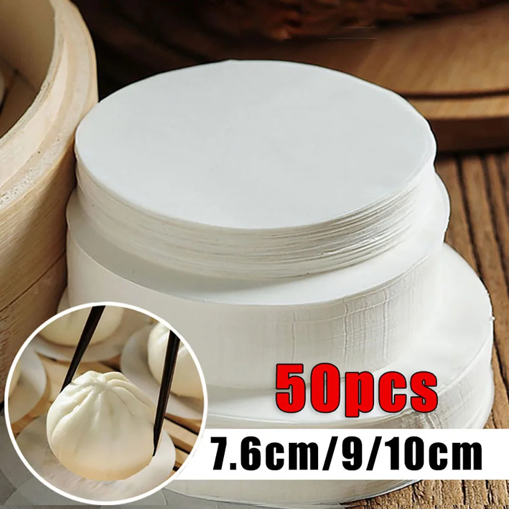 500Pcs Steamer Paper Round Disposable Non-Stick Buns Wax Paper Kitchen Dim Sum Steam Mat Drawers Cloth For Baking Steaming Acces
500Pcs Steamer Paper Round Disposable Non-Stick Buns Wax Paper Kitchen Dim Sum Steam Mat Drawers Cloth For Baking Steaming Acces