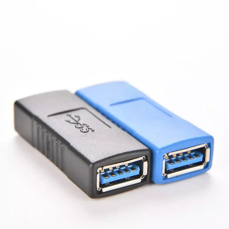 USB 3.0 Type A Female to A Female Connector Adapter USB3.0 AF to AF Coupler F/F Gender Changer Extender Converter for Laptop 1PC
USB 3.0 Type A Female to A Female Connector Adapter USB3.0 AF to AF Coupler F/F Gender Changer Extender Converter for Laptop 1PC