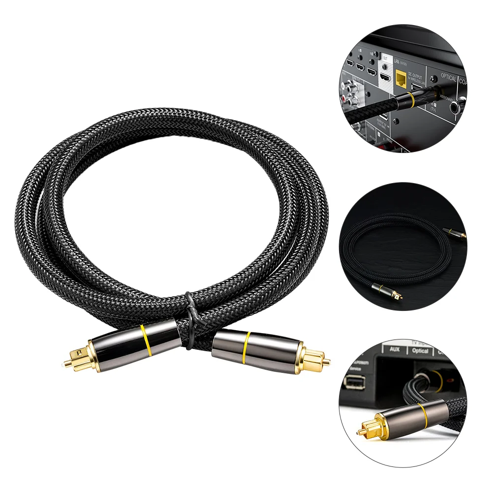 Cable Audio Cord Optical Stereo Male Auxiliary Instrument Fiber Digital Wire Interface Splitter Interconnect Speaker Console
Cable Audio Cord Optical Stereo Male Auxiliary Instrument Fiber Digital Wire Interface Splitter Interconnect Speaker Console