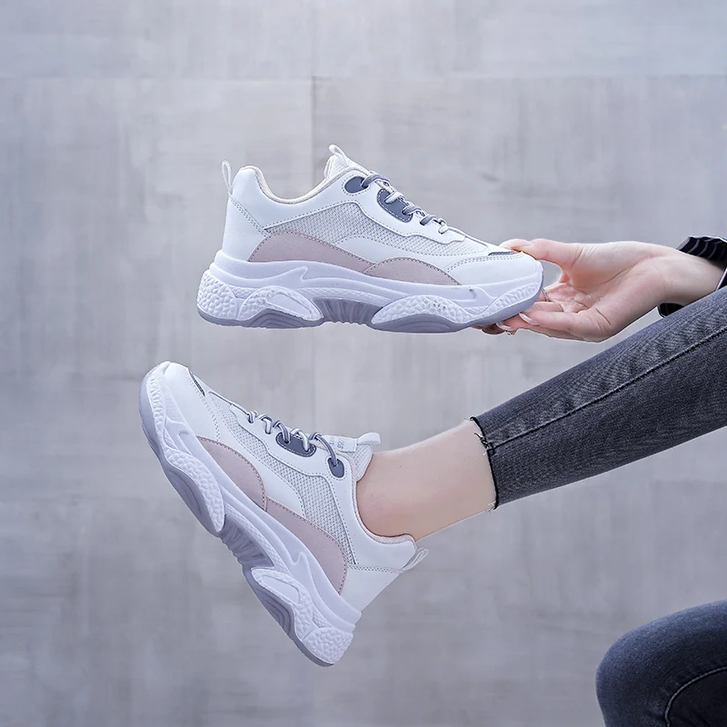 White Shoes for Women Sneakers 2022 Woman Casual Sport Shoe Flats Fashion Ladies Mesh Light Breathable Vulcanized Tenis Feminino
White Shoes for Women Sneakers 2022 Woman Casual Sport Shoe Flats Fashion Ladies Mesh Light Breathable Vulcanized Tenis Feminino