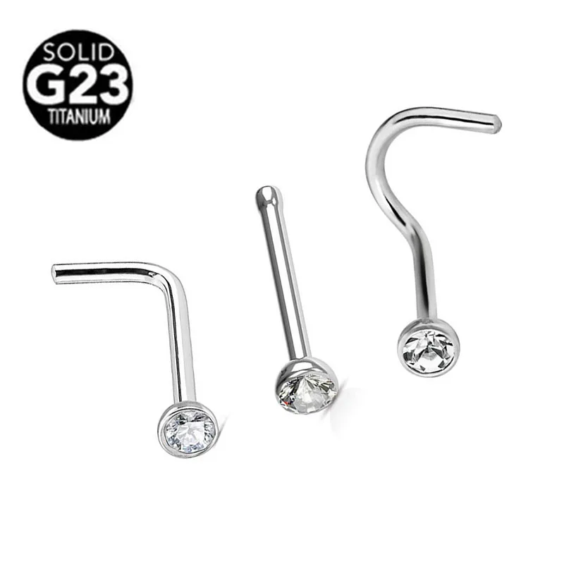 100 шт./лот ASTM F136 G23 титановый 20 г/18 г CZ драгоценный камень для пирсинга носа L-образный винт для носа шпилька для пирсинга тела оптовая продажа
100 шт./лот ASTM F136 G23 титановый 20 г/18 г CZ драгоценный камень для пирсинга носа L-образный винт для носа шпилька для пирсинга тела оптовая продажа