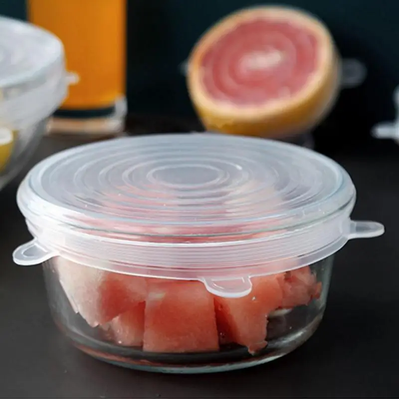 Силиконовые крышки для хранения пищевых продуктов, бытовая гибкая Крышка для холодильников, универсальная растягивающаяся Крышка для чаши, бытовые крышки
Силиконовые крышки для хранения пищевых продуктов, бытовая гибкая Крышка для холодильников, универсальная растягивающаяся Крышка для чаши, бытовые крышки
