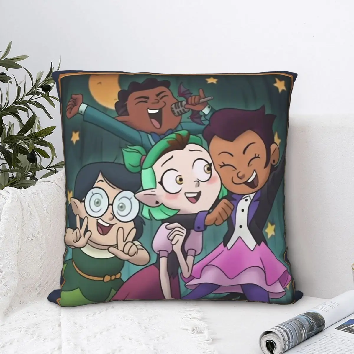 Happy Hug Pillowcase The Owl House x Amphibia Backpack Cojines Bedroom DIY Printed Office Throw Pillow Case Decorative
Happy Hug Pillowcase The Owl House x Amphibia Backpack Cojines Bedroom DIY Printed Office Throw Pillow Case Decorative