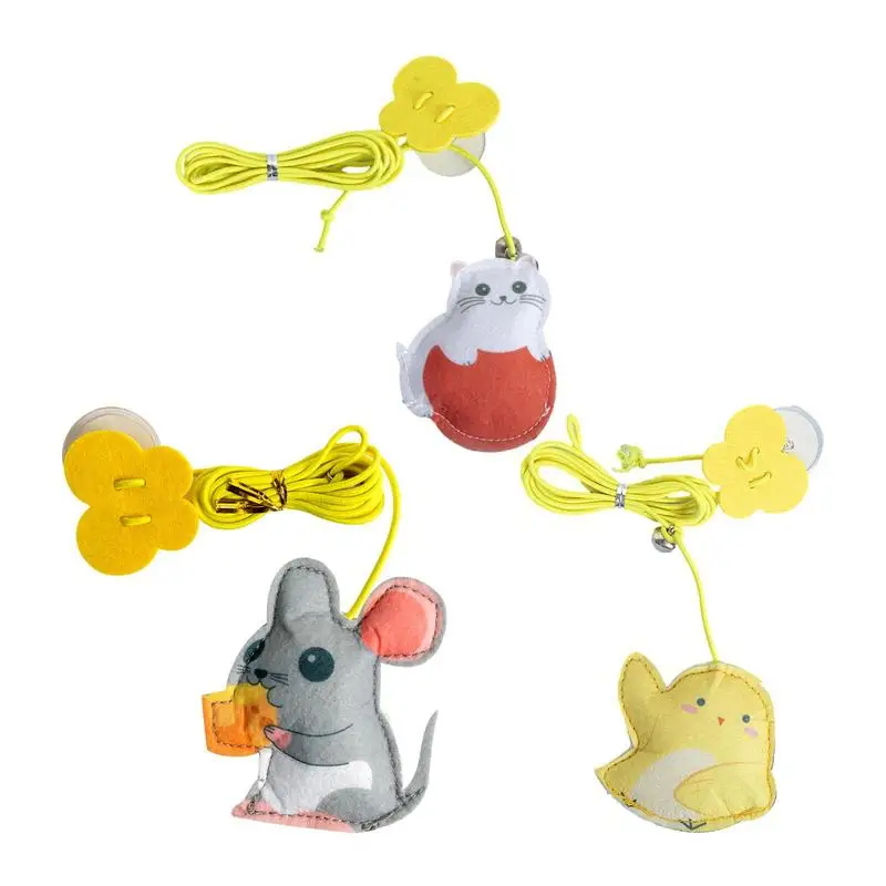 Interactive Cat Toy Various Styles Hanging Door Type Interactive Toy Non Marking Sticky Hook Long Rope Teasing Cat Toys
Interactive Cat Toy Various Styles Hanging Door Type Interactive Toy Non Marking Sticky Hook Long Rope Teasing Cat Toys