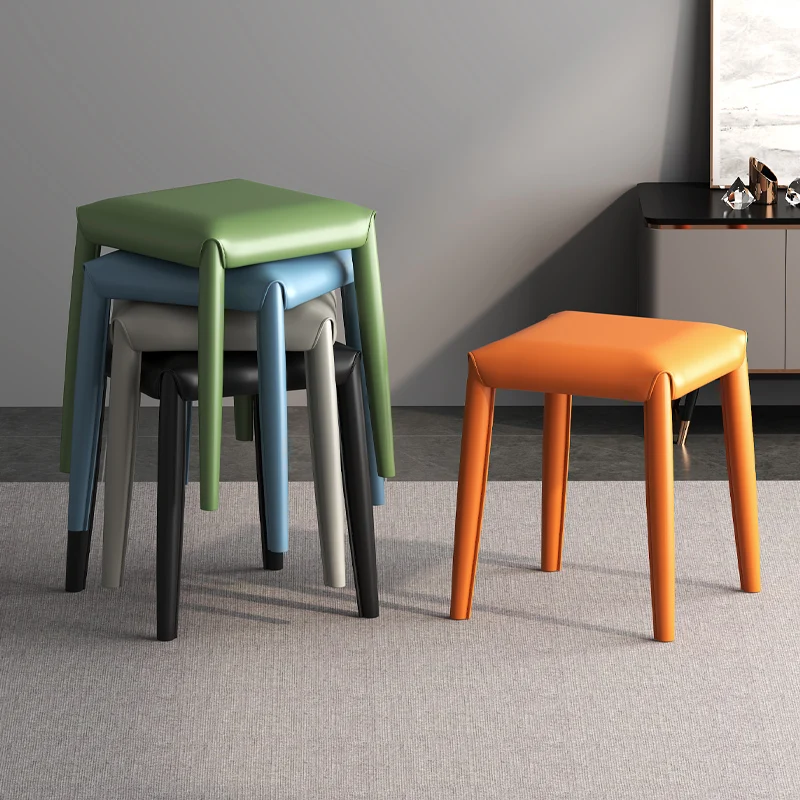 Кожаный стул Седло креативная гостиная низкий стул светильник шный маленький квадратный стул простой туалетный стул Штабелируемый стул
Кожаный стул Седло креативная гостиная низкий стул светильник шный маленький квадратный стул простой туалетный стул Штабелируемый стул