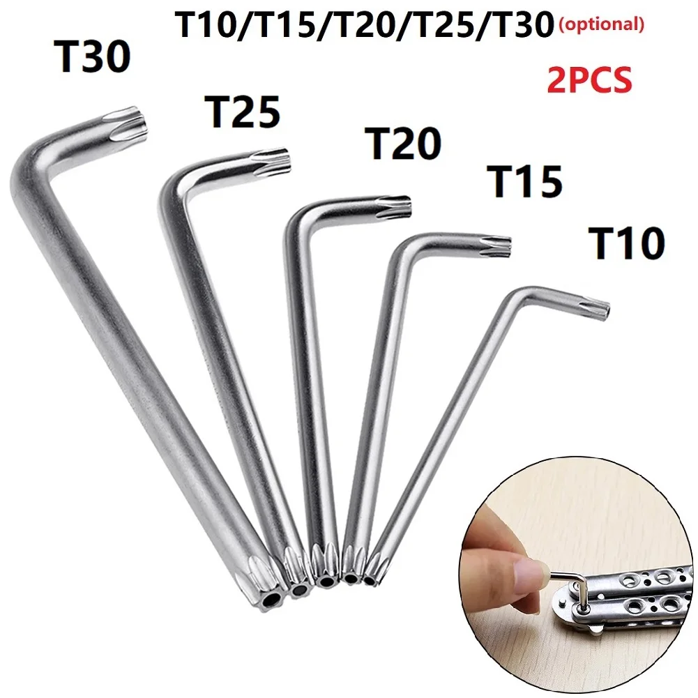 2Pcs Wrench Screwdrivers Hand Tools L Wrench Double-End Mini Torx Screwdriver Spanner Wrench Tool Allen Key Tool Set
2Pcs Wrench Screwdrivers Hand Tools L Wrench Double-End Mini Torx Screwdriver Spanner Wrench Tool Allen Key Tool Set