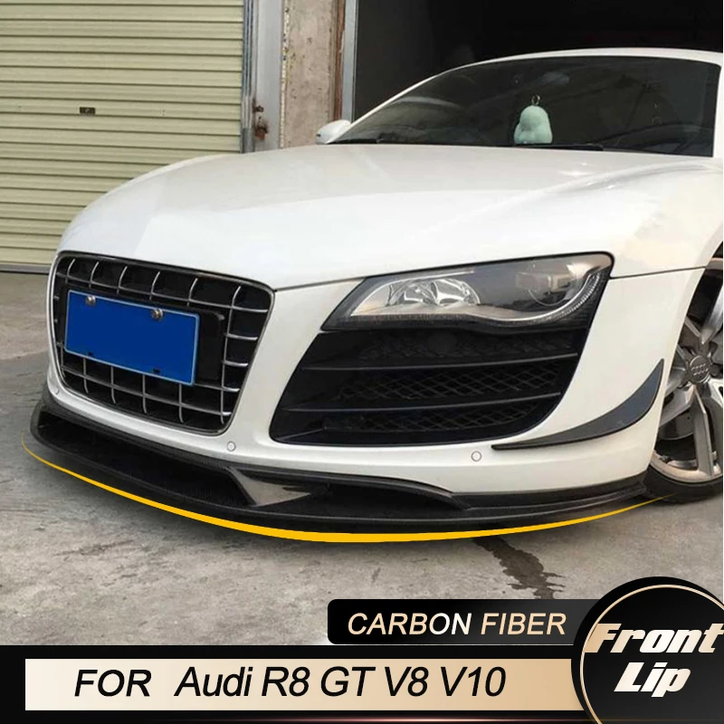 Front Bumper Lip With Splitters For Audi R8 V8 V10 Coupe Convertible 2-Door 2008-2015 Front Lip Chin Protector Carbon Fiber FRP
Front Bumper Lip With Splitters For Audi R8 V8 V10 Coupe Convertible 2-Door 2008-2015 Front Lip Chin Protector Carbon Fiber FRP