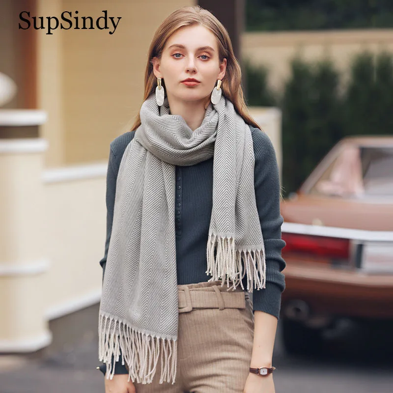 SupSindy Winter Women Solid Striped Scarf With Tassels Warm Cashmere Shawl Wrap Soft Pashmina Scarves For Women Poncho Female
SupSindy Winter Women Solid Striped Scarf With Tassels Warm Cashmere Shawl Wrap Soft Pashmina Scarves For Women Poncho Female