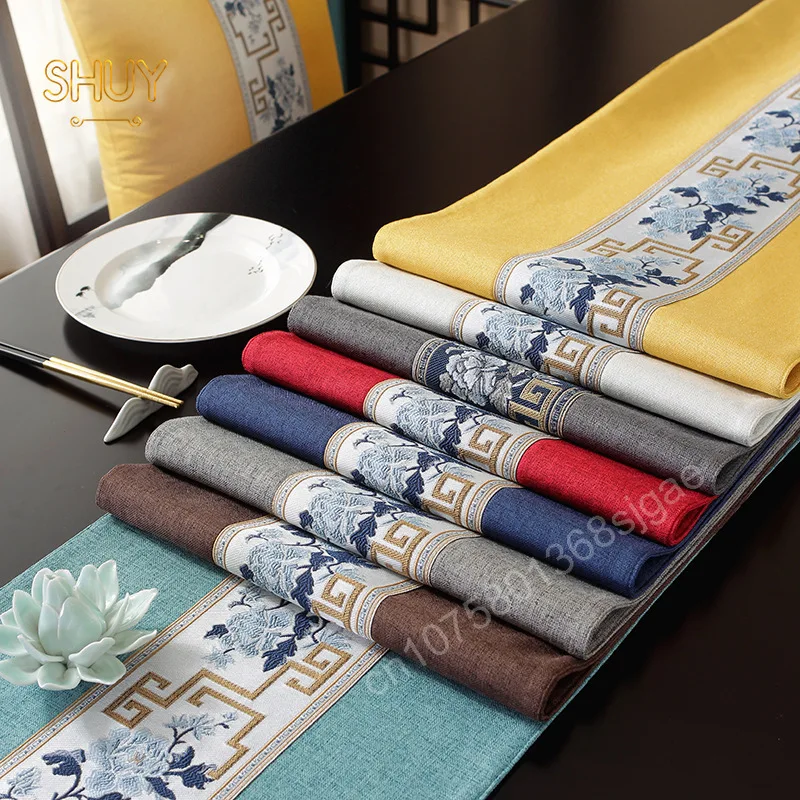 Polyester Chinese Style Table Runner Buddhist Mood Check Printing Dining Wedding Decor Kitchen Dinner Tea Decoration Tablecloth
Polyester Chinese Style Table Runner Buddhist Mood Check Printing Dining Wedding Decor Kitchen Dinner Tea Decoration Tablecloth