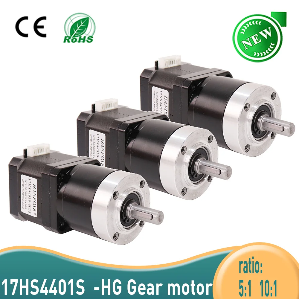High precision reduction motor 42 step motor 174401s hg5-1 10-1 body length 40mm motor reduction motor
High precision reduction motor 42 step motor 174401s hg5-1 10-1 body length 40mm motor reduction motor
