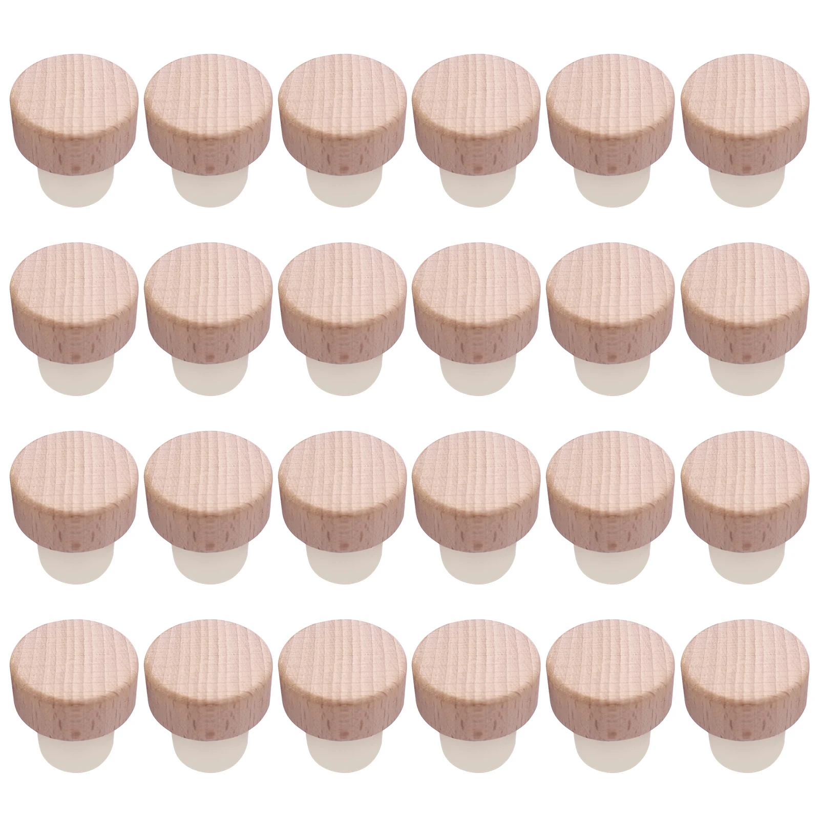 24pcs Craft Home T Shaped Cork Sealing Plug Wine Stopper Gift For Bottle Wooden Reusable DIY Beer Cap Bar Kitchen Beverage
24pcs Craft Home T Shaped Cork Sealing Plug Wine Stopper Gift For Bottle Wooden Reusable DIY Beer Cap Bar Kitchen Beverage