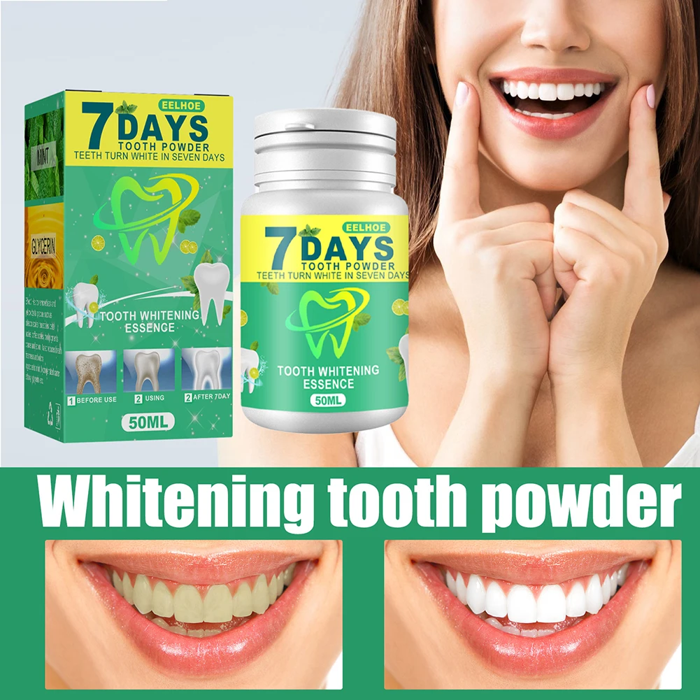 50ml Tooth Whitening Tooth Powder Remove Smoke Stains Coffee Stains Tea Stains Freshen Bad Breath Oral Hygiene Dental Care Tool
50ml Tooth Whitening Tooth Powder Remove Smoke Stains Coffee Stains Tea Stains Freshen Bad Breath Oral Hygiene Dental Care Tool