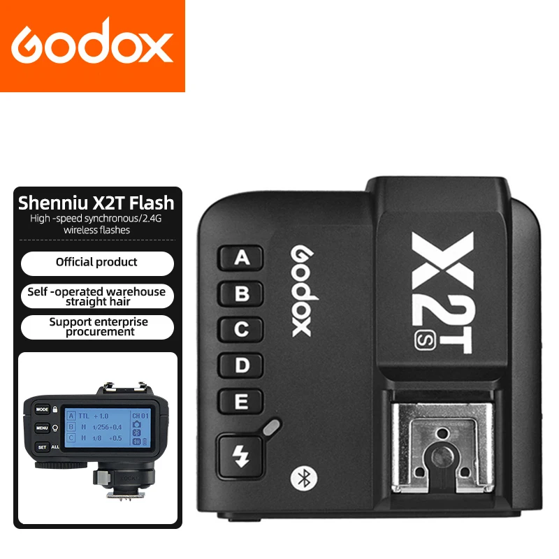 Беспроводной триггер вспышки Godox X2T с Bluetooth C/N/S/F/O подходит для Canon Nikon SONY Fujifilm Olympus TTL подходящий Bluetooth
Беспроводной триггер вспышки Godox X2T с Bluetooth C/N/S/F/O подходит для Canon Nikon SONY Fujifilm Olympus TTL подходящий Bluetooth