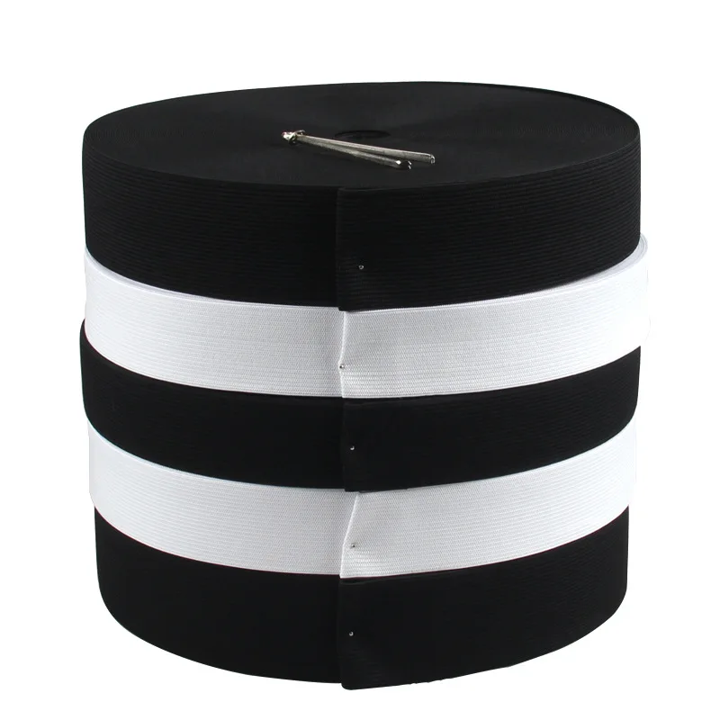 Factory Direct Crochet Elastic Band Flat Elastic Black And White Elastic Band Wide Elastic Band Flat Clothes Rubber Band
Factory Direct Crochet Elastic Band Flat Elastic Black And White Elastic Band Wide Elastic Band Flat Clothes Rubber Band