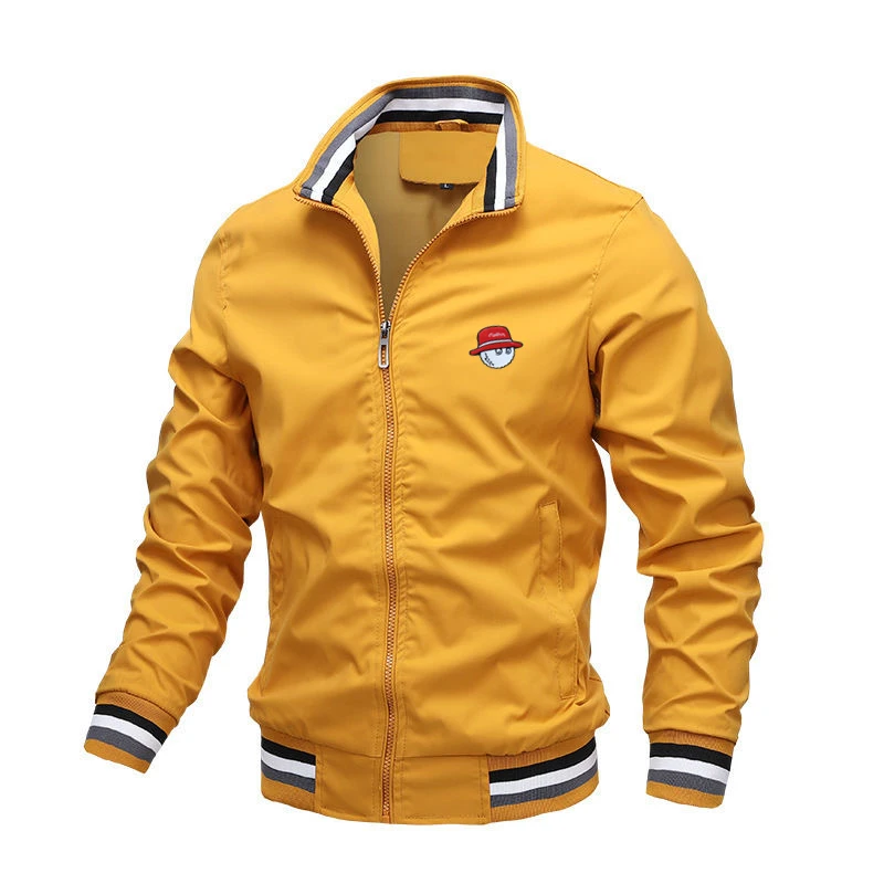 

Новая Осенняя мужская одежда для гольфа Malbon Golf 2022, ветровка, куртки для гольфа, Мужская одежда для гольфа, ветровка на молнии, ветровка, мужская куртка