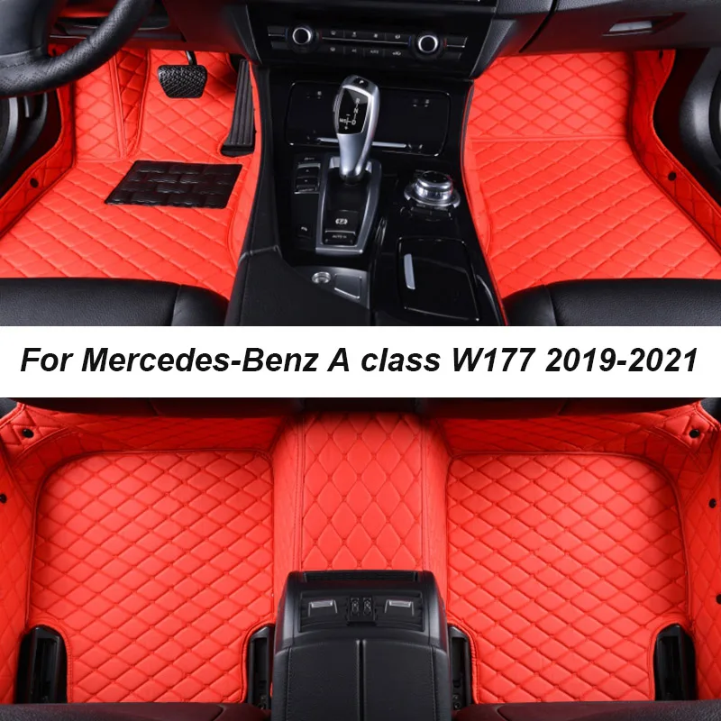 Автомобильные коврики для Mercedes-Benz A class W177 2019-2021, Прямая поставка, аксессуары для интерьера, кожаные коврики, коврики, подставки для ног
Автомобильные коврики для Mercedes-Benz A class W177 2019-2021, Прямая поставка, аксессуары для интерьера, кожаные коврики, коврики, подставки для ног