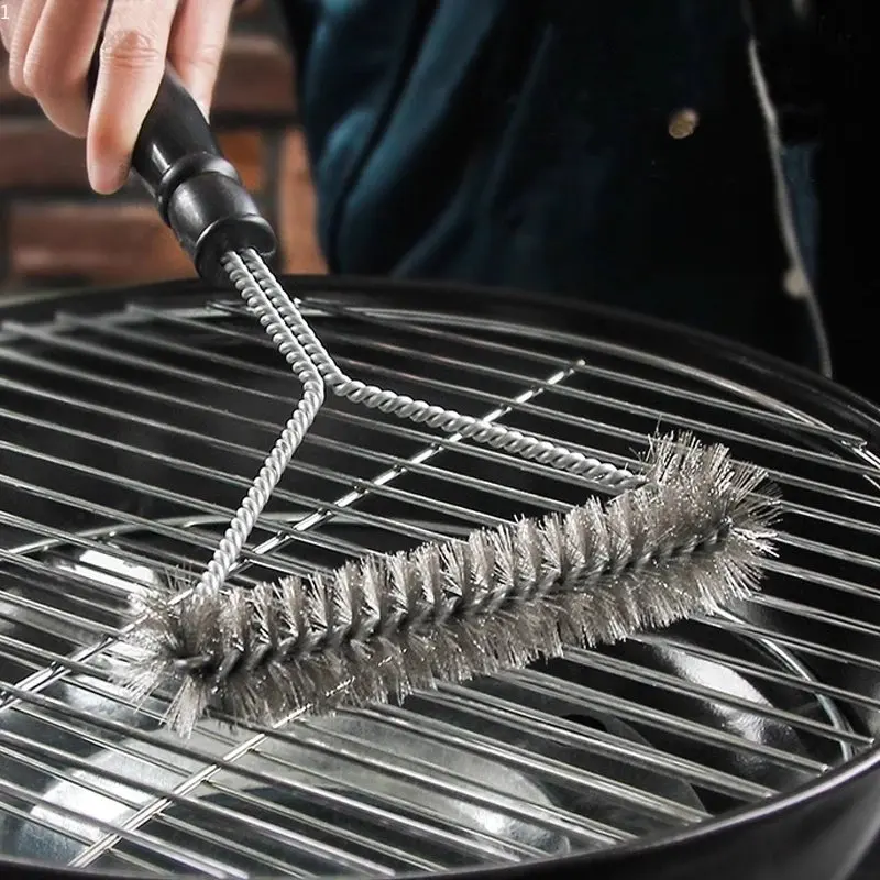 1PC Barbecue Grill Cleaning Brush BBQ Clean Accessories Tool Non-stick Powerful Grilling Barbecue Brushes Kitchen Accessories
1PC Barbecue Grill Cleaning Brush BBQ Clean Accessories Tool Non-stick Powerful Grilling Barbecue Brushes Kitchen Accessories