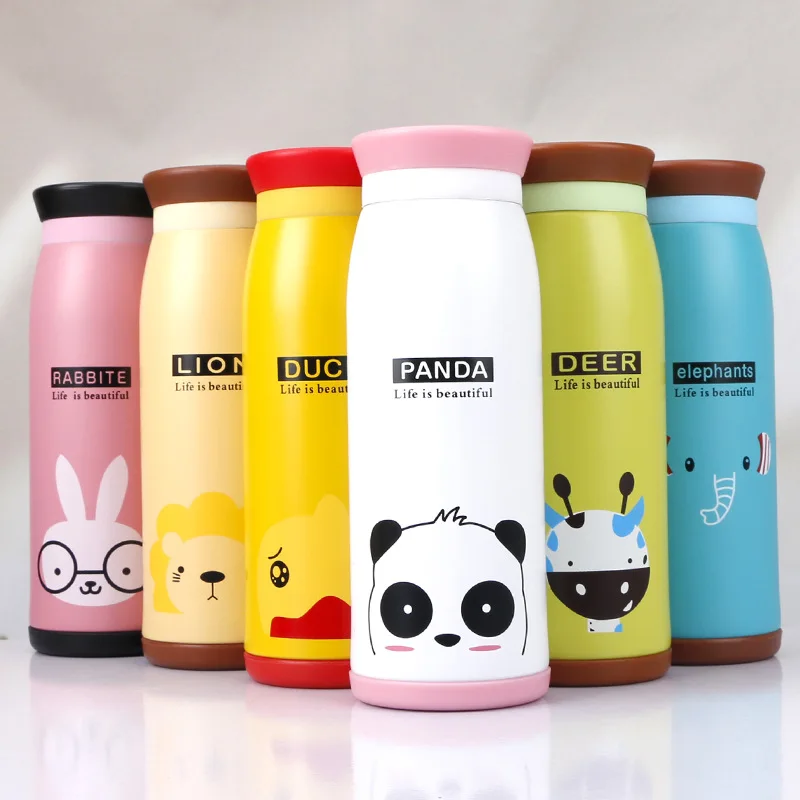 350Ml Double Layer Vacuum Stainless Steel Insulation Cup Cartoon Animal Pattern Bottle Portable Water Bottle Drinking Water Cup
350Ml Double Layer Vacuum Stainless Steel Insulation Cup Cartoon Animal Pattern Bottle Portable Water Bottle Drinking Water Cup