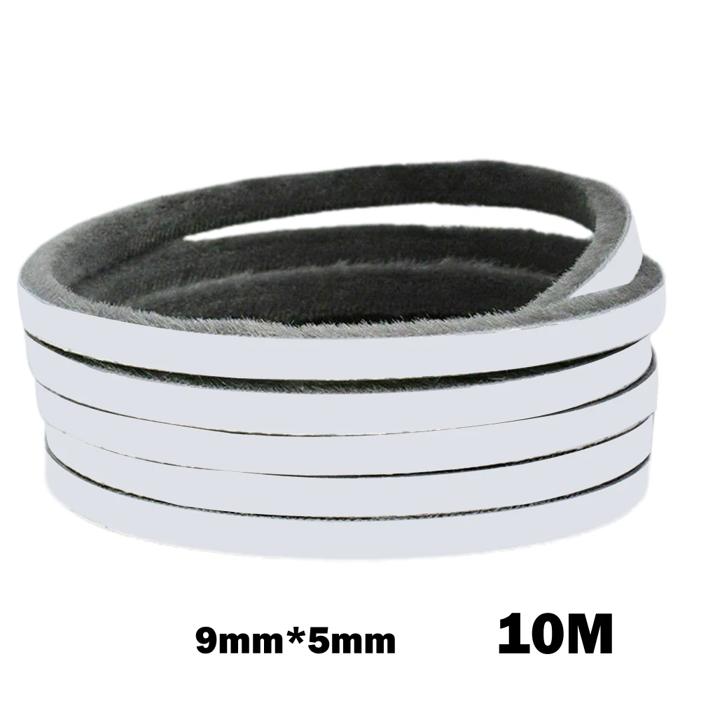 10M Brush Strip Self Adhesive Door Sealing Strip Home Door Sound Insulation Seal Film Door Swal Weather Strip
10M Brush Strip Self Adhesive Door Sealing Strip Home Door Sound Insulation Seal Film Door Swal Weather Strip