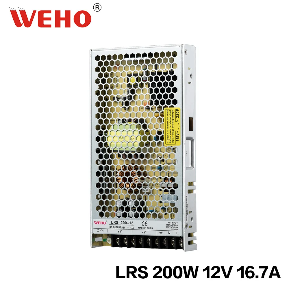 AC 110V/220V SMPS Switching Power Supply 200W 250W 350W 400W Transformer DC Output 12V/15V/24V/36V/48V For Security Cameras
AC 110V/220V SMPS Switching Power Supply 200W 250W 350W 400W Transformer DC Output 12V/15V/24V/36V/48V For Security Cameras