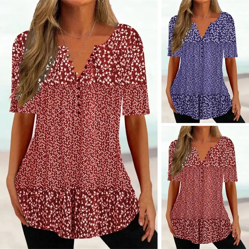 Шикарный женский летний топ, дышащая женская футболка с V-образным вырезом, удобная женская летняя рубашка, подходящие брюки
Шикарный женский летний топ, дышащая женская футболка с V-образным вырезом, удобная женская летняя рубашка, подходящие брюки