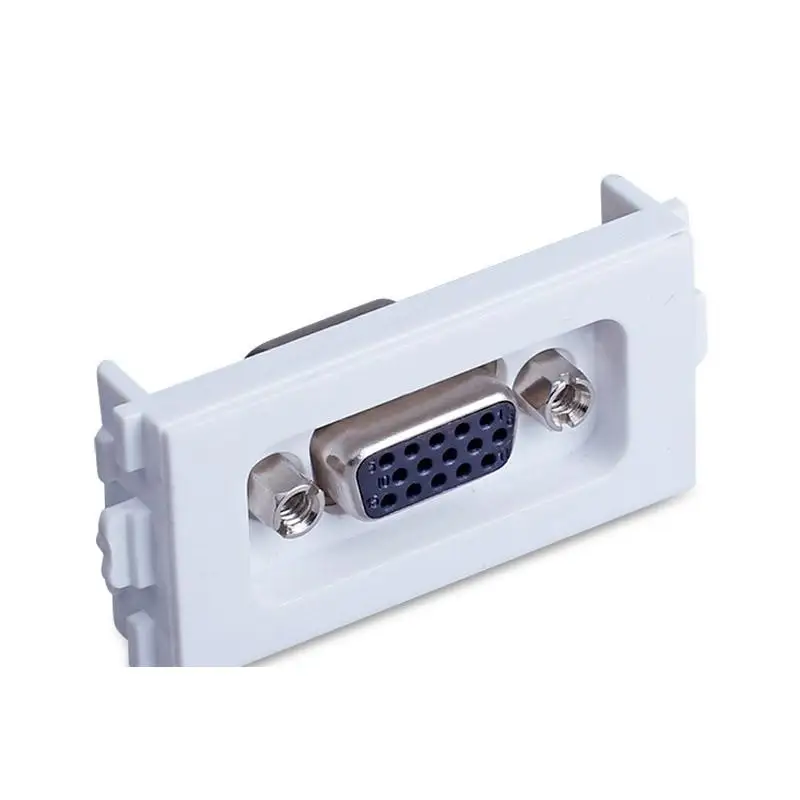Type 86 VGA from weld projection into the socket panel VGA socket panel VGA mother to mother straight to plug module
Type 86 VGA from weld projection into the socket panel VGA socket panel VGA mother to mother straight to plug module