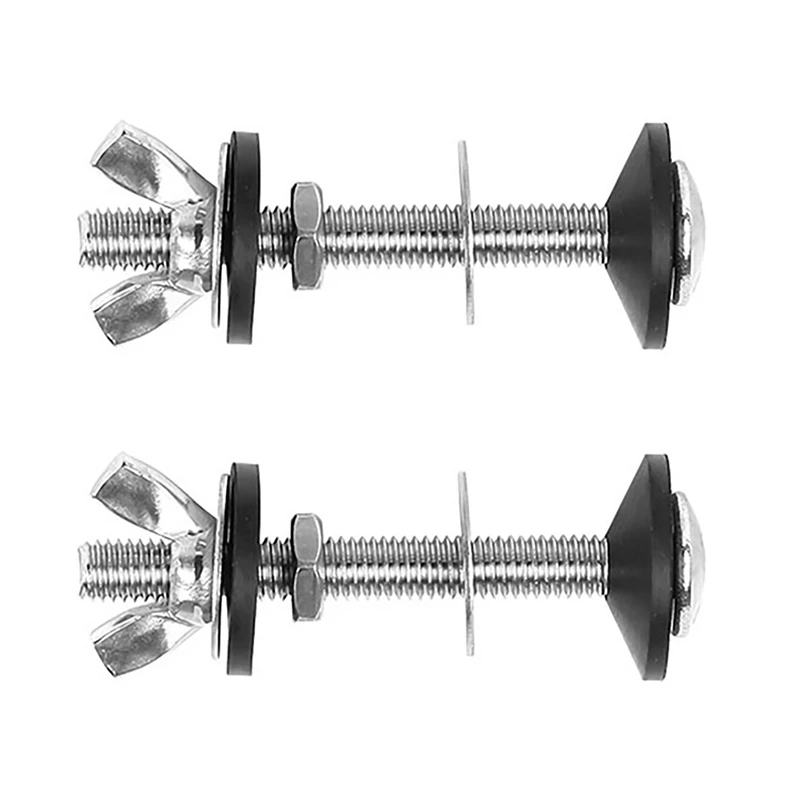 2 Pack Toilet Tank To Bowl Bolt Kits Cistern Bolts Kit,Stainless Steel Toilet Pan Fixing Fitting With Double Gaskets
2 Pack Toilet Tank To Bowl Bolt Kits Cistern Bolts Kit,Stainless Steel Toilet Pan Fixing Fitting With Double Gaskets