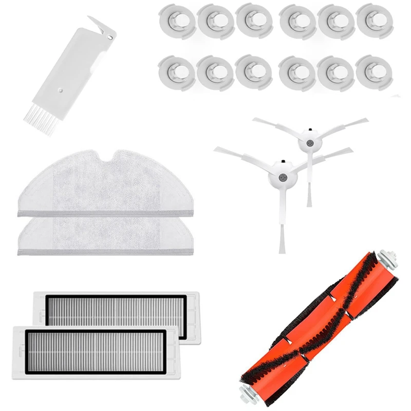 Accessories Kits For Xiaomi Roborock S50 S51 Vacuum Cleaner Replacement Part Hepa Filter,Main Brush,Mop Cloth,Side Brush
Accessories Kits For Xiaomi Roborock S50 S51 Vacuum Cleaner Replacement Part Hepa Filter,Main Brush,Mop Cloth,Side Brush