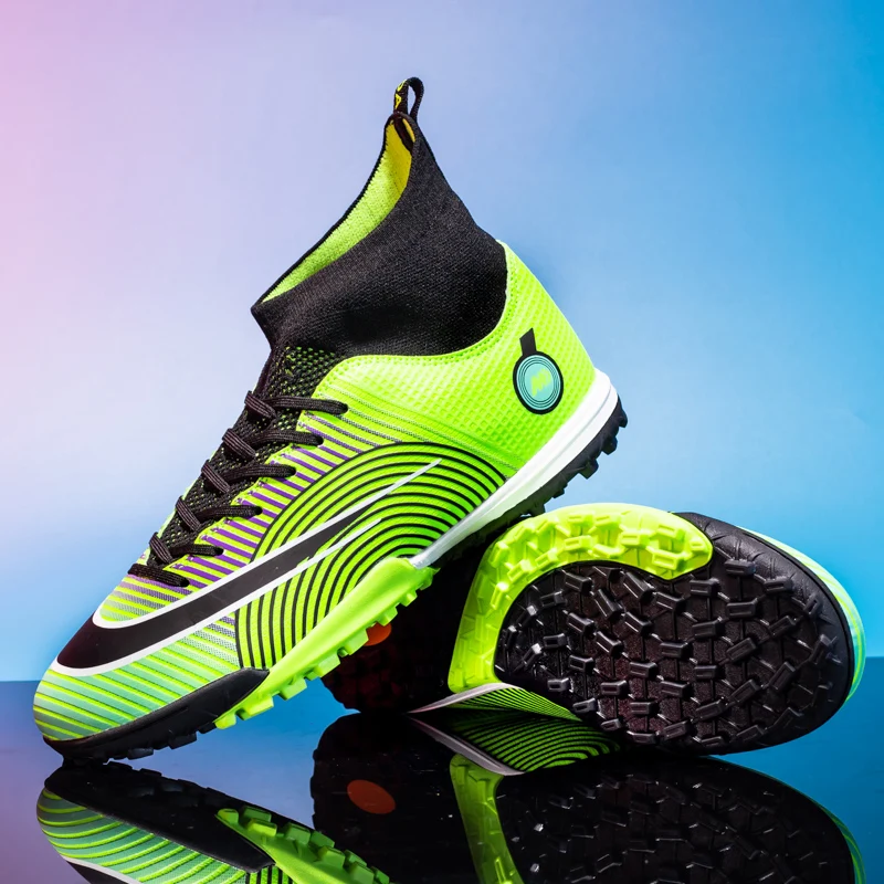 

Мужская футбольная обувь 2022 взрослые дети TF/AG высокие футбольные бутсы шипы трава тренировочная спортивная обувь 2022 трендовые мужские кроссовки