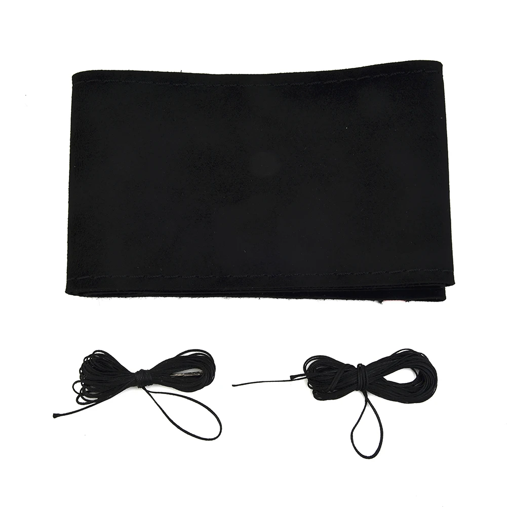 15 Inch Universal Black Car Steering Wheel Cover Protector Suede Anti-Slip Sport Brand New Car Interior Accessories
15 Inch Universal Black Car Steering Wheel Cover Protector Suede Anti-Slip Sport Brand New Car Interior Accessories
