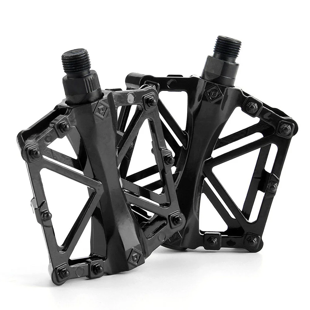 2pcs Universal Aluminum Alloy Bike Pedals Practical Bike Anti-skid Treadle Replacement Gadget for Bike Cycling (Black)
2pcs Universal Aluminum Alloy Bike Pedals Practical Bike Anti-skid Treadle Replacement Gadget for Bike Cycling (Black)