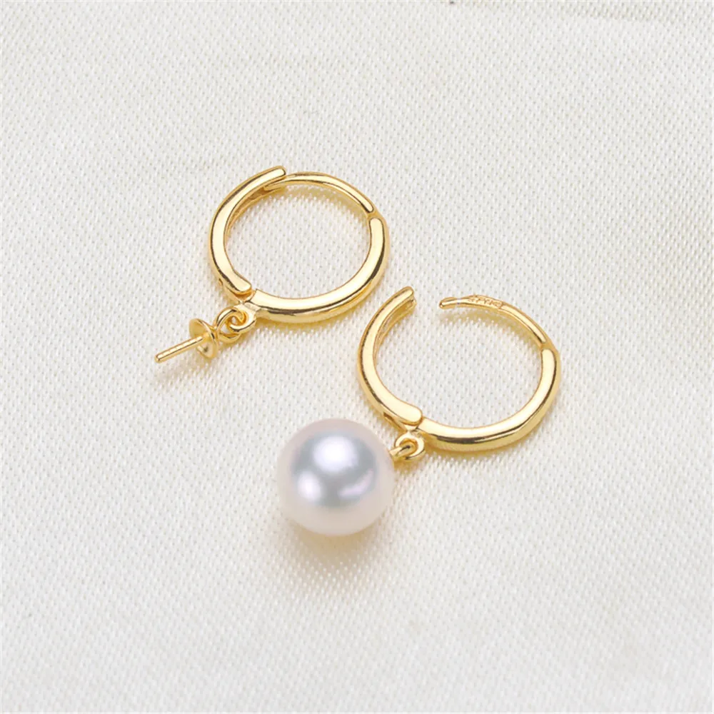 925 Silver Pearl Beads Stud Earrings Setting Base Diy Jewelry Making Findings&Components
925 Silver Pearl Beads Stud Earrings Setting Base Diy Jewelry Making Findings&Components