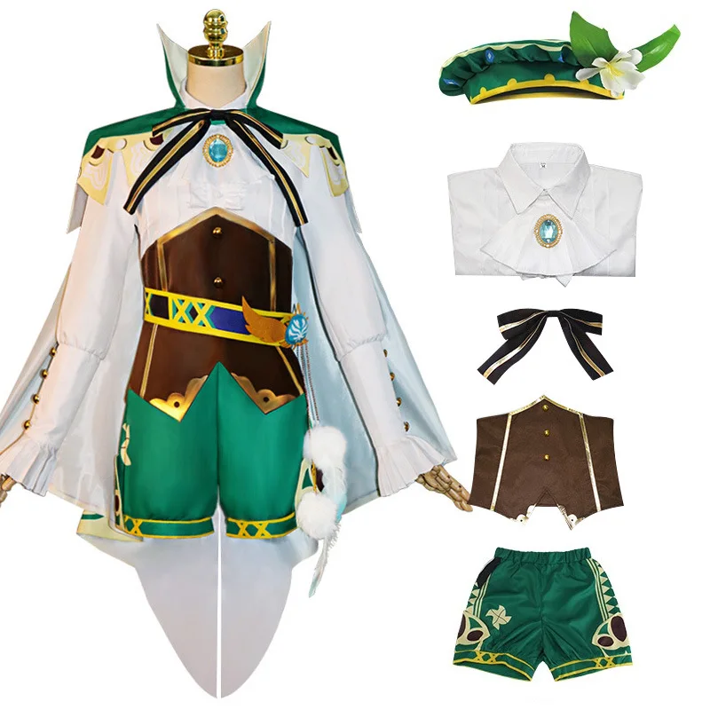 Anime Gane For Genshin Impact Venti Cosplay Feminino Halloween Costumes for Women Genshin Roleplay Costume Suit Wig Pants Coak
Anime Gane For Genshin Impact Venti Cosplay Feminino Halloween Costumes for Women Genshin Roleplay Costume Suit Wig Pants Coak