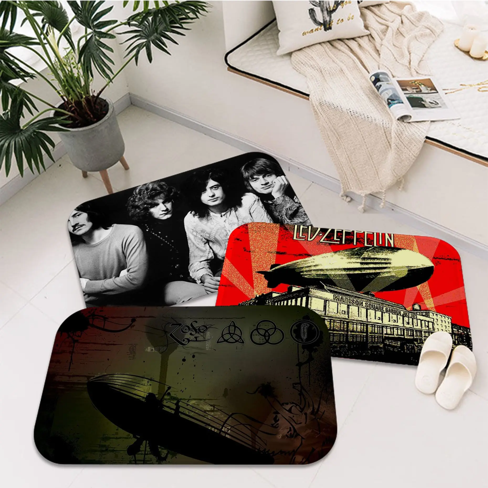 Led Zeppelin Rock Band Floor Carpet Kids Room Bedroom Decoration Balcony Anti-Slip Doormat Living Room Toilet Rug
Led Zeppelin Rock Band Floor Carpet Kids Room Bedroom Decoration Balcony Anti-Slip Doormat Living Room Toilet Rug