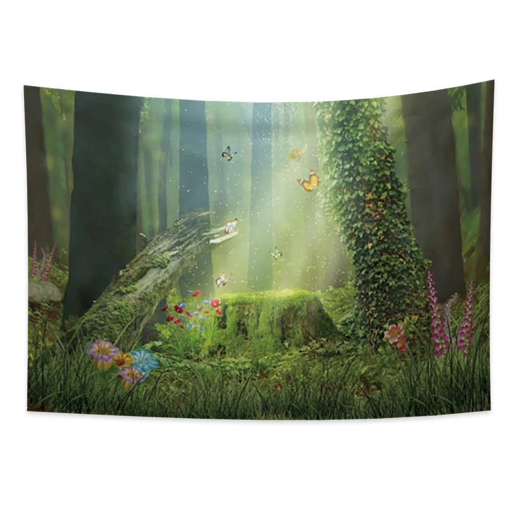 Nature Forest Landscape Tapestry Butterflies Tapestry Boho Tapestry Beach Towel Picnic Mat Sheet Bedroom Room Home Decor
Nature Forest Landscape Tapestry Butterflies Tapestry Boho Tapestry Beach Towel Picnic Mat Sheet Bedroom Room Home Decor