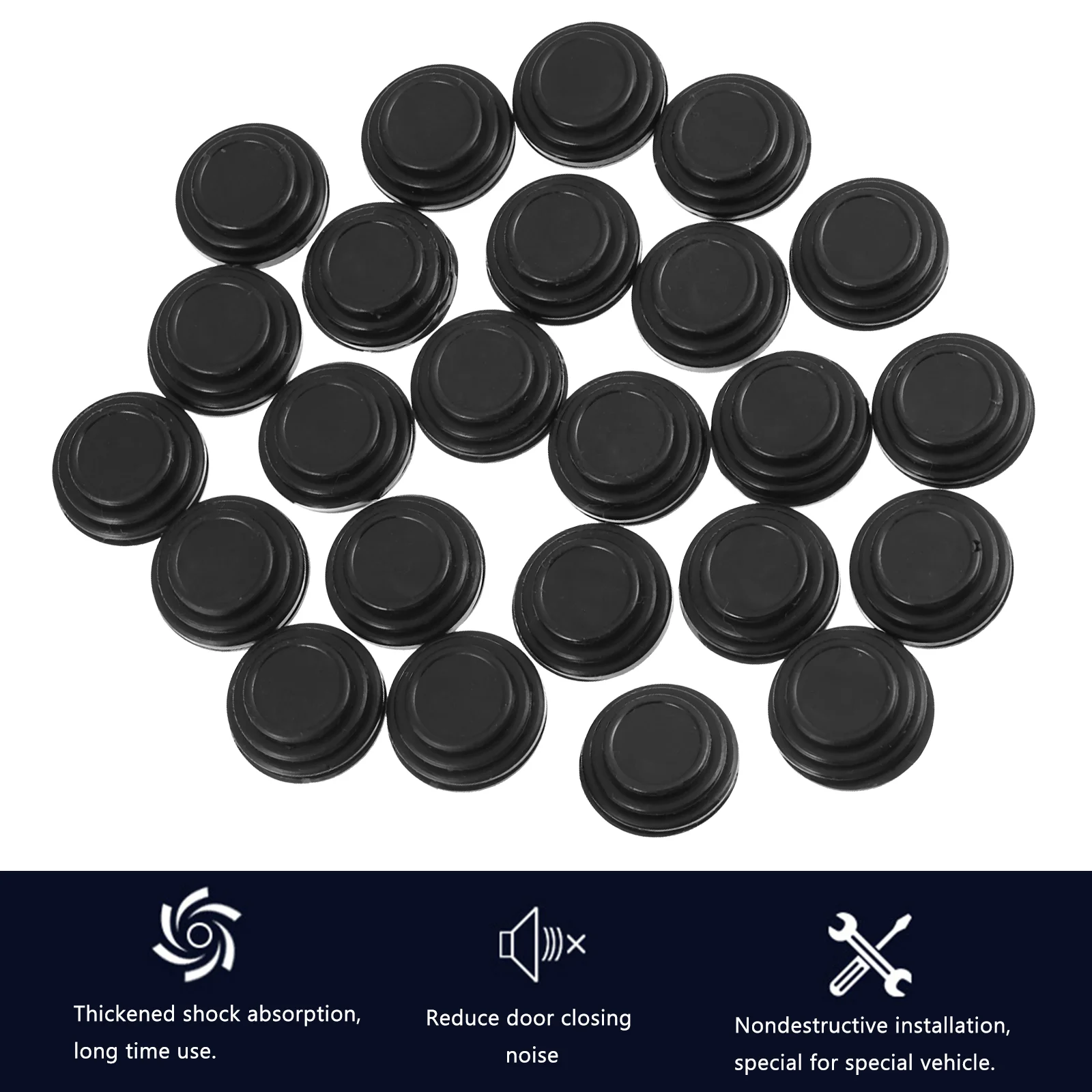 24 Pcs Shock Absorbing Gasket Protecting Pads For Car Scratch-Resistant Seal Stickers Anti-collision Silicone Muffler Car
24 Pcs Shock Absorbing Gasket Protecting Pads For Car Scratch-Resistant Seal Stickers Anti-collision Silicone Muffler Car