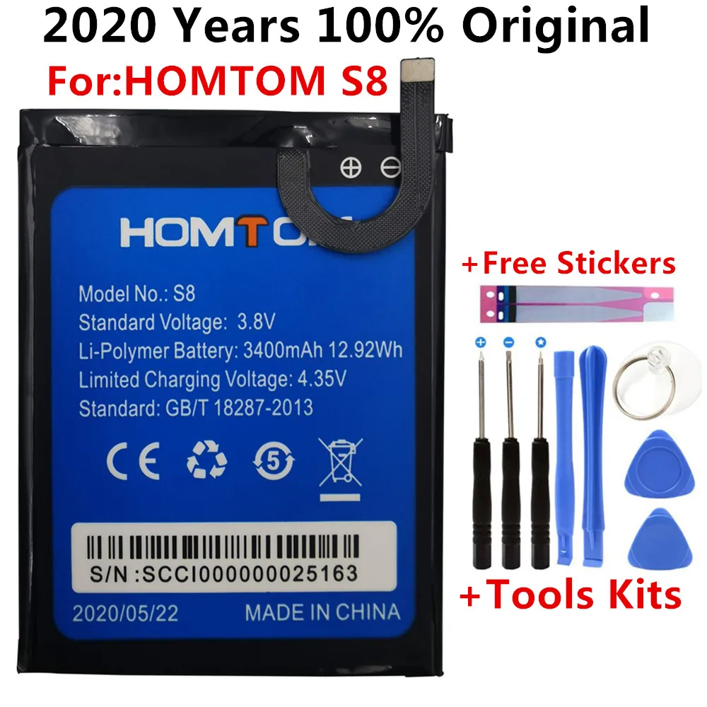 100% Original HOMTOM S8 3400mAh Battery Replacement 5.7inch Backup Batteries Replacement For HOMTOMS8 S 8 Smart Phone Battery
100% Original HOMTOM S8 3400mAh Battery Replacement 5.7inch Backup Batteries Replacement For HOMTOMS8 S 8 Smart Phone Battery