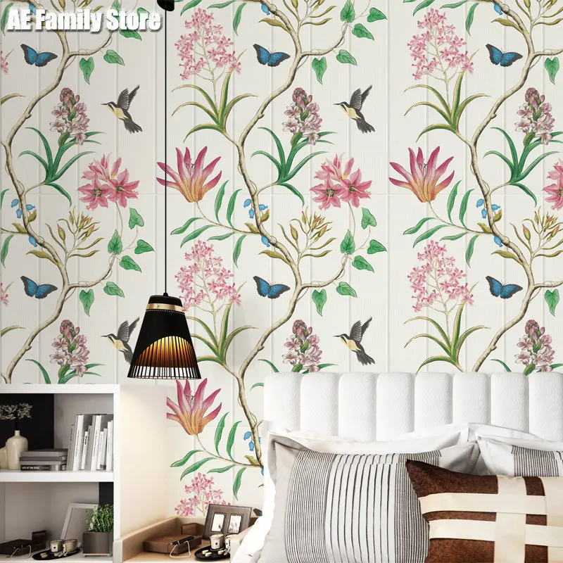 Flower and bird wallpaper 3D stereo self-adhesive wall stickers bedroom study living room TV background wall decoration stickers
Flower and bird wallpaper 3D stereo self-adhesive wall stickers bedroom study living room TV background wall decoration stickers