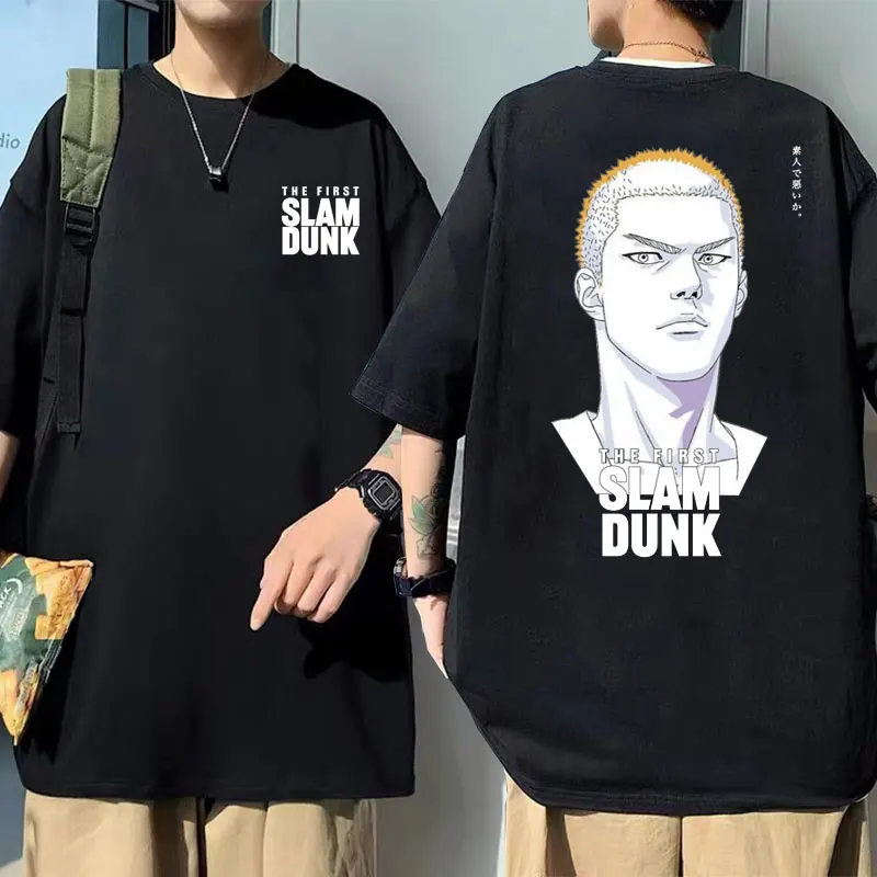 Anime The First Slam Dunk Kaede Rukawa Sakuragi Hanamichi Double Sided Print Tshirt Crewneck Men Women Manga Harajuku T-shirts
Anime The First Slam Dunk Kaede Rukawa Sakuragi Hanamichi Double Sided Print Tshirt Crewneck Men Women Manga Harajuku T-shirts