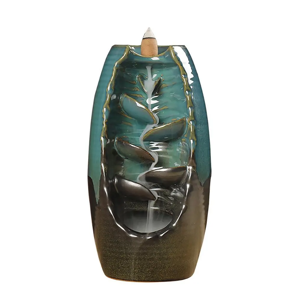 Backward Incense Burner Stone Glazed Pottery Living Room Decorations Aromatherapy Diffusers Ornament Home
Backward Incense Burner Stone Glazed Pottery Living Room Decorations Aromatherapy Diffusers Ornament Home
