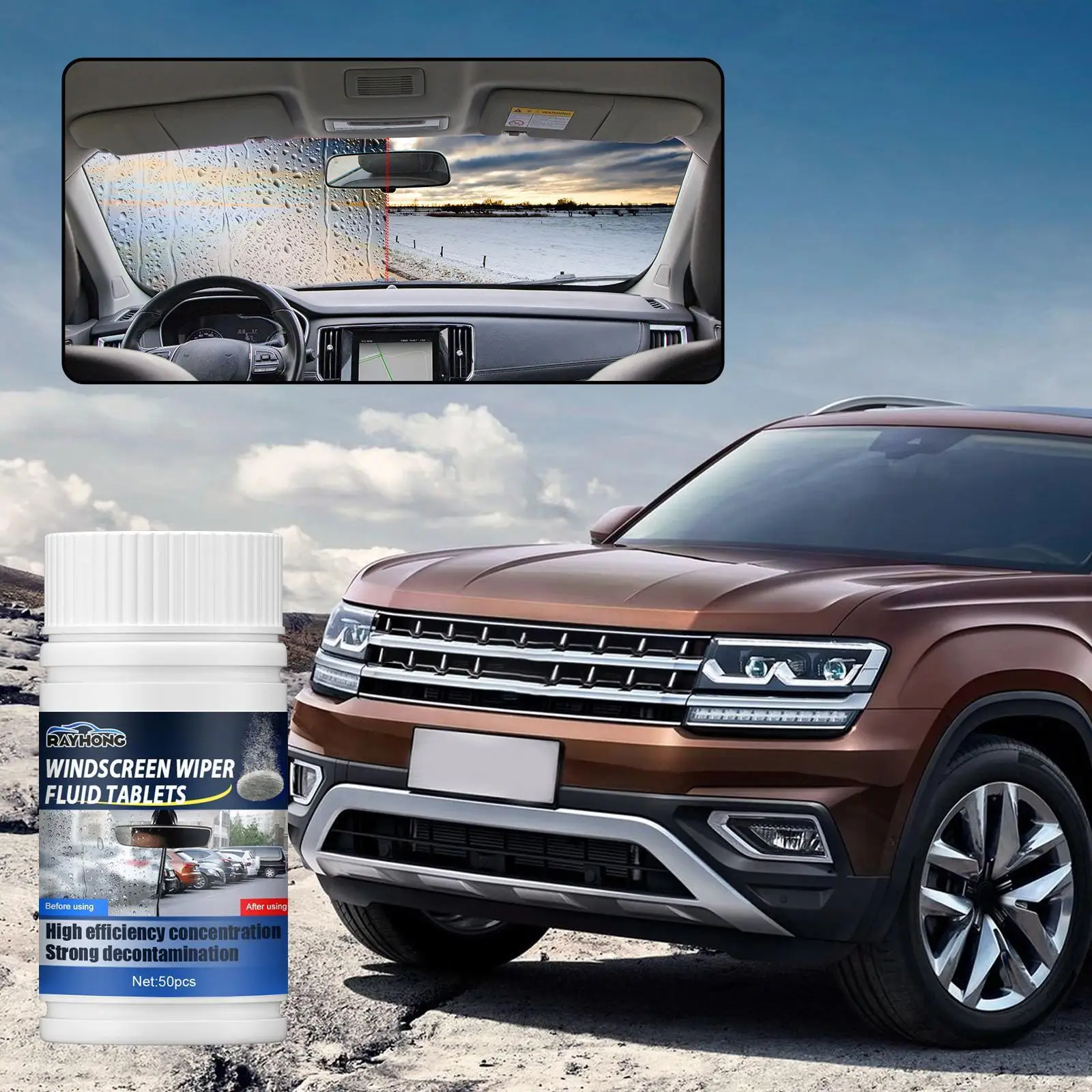 Car Windscreen Wiper Fluid Tablets Auto Cleaner Tablet Car Cleaning Accessories Effervescent Repair Window D4u1
Car Windscreen Wiper Fluid Tablets Auto Cleaner Tablet Car Cleaning Accessories Effervescent Repair Window D4u1