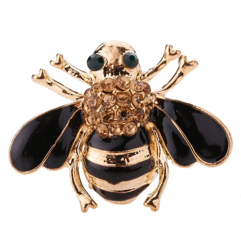 Delysia King Popular Versatile High-grade Crystal Bee Brooch Fashion Drip Oil Design Banquet Elegant Temperament Badge
Delysia King Popular Versatile High-grade Crystal Bee Brooch Fashion Drip Oil Design Banquet Elegant Temperament Badge