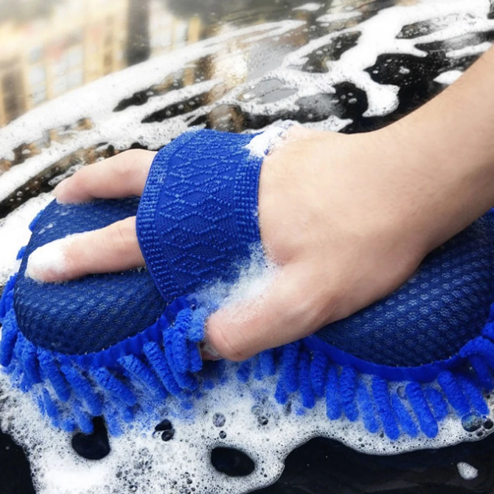 Blue Microfiber Chenille Car Wash Sponge Care Washing Brush Pad Cleaning Tool Dusting, Car Washing, Window Washing, Home Cleanin
Blue Microfiber Chenille Car Wash Sponge Care Washing Brush Pad Cleaning Tool Dusting, Car Washing, Window Washing, Home Cleanin