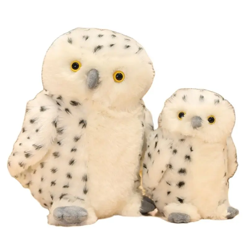 

20-50cm Simulation Owl Plush Toy Cute Stuffed Wild Animal Lifelike Bird Plushies Soft Lovely Doll Christmas Gift For Child Kids