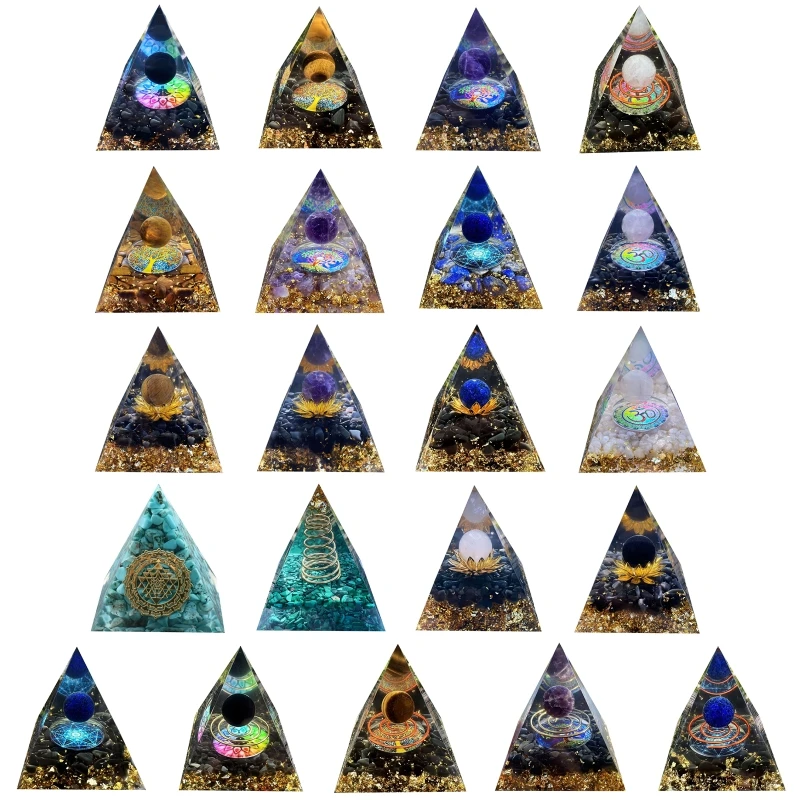 Кристальные кристаллы защиты пирамиды, энергетический генератор, рандомное украшение для защиты, исцеления и медитации 
Кристальные кристаллы защиты пирамиды, энергетический генератор, рандомное украшение для защиты, исцеления и медитации