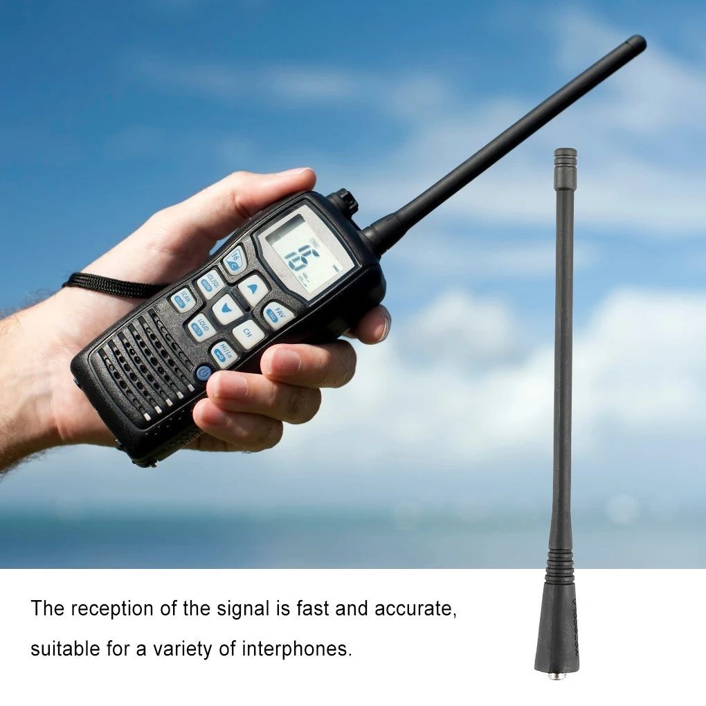 Hand Held Walkie Talkie Antenna UHF Removable Aerial Two-way Radio Replacing Parts Replacement for Motorola GP68 GP88
Hand Held Walkie Talkie Antenna UHF Removable Aerial Two-way Radio Replacing Parts Replacement for Motorola GP68 GP88